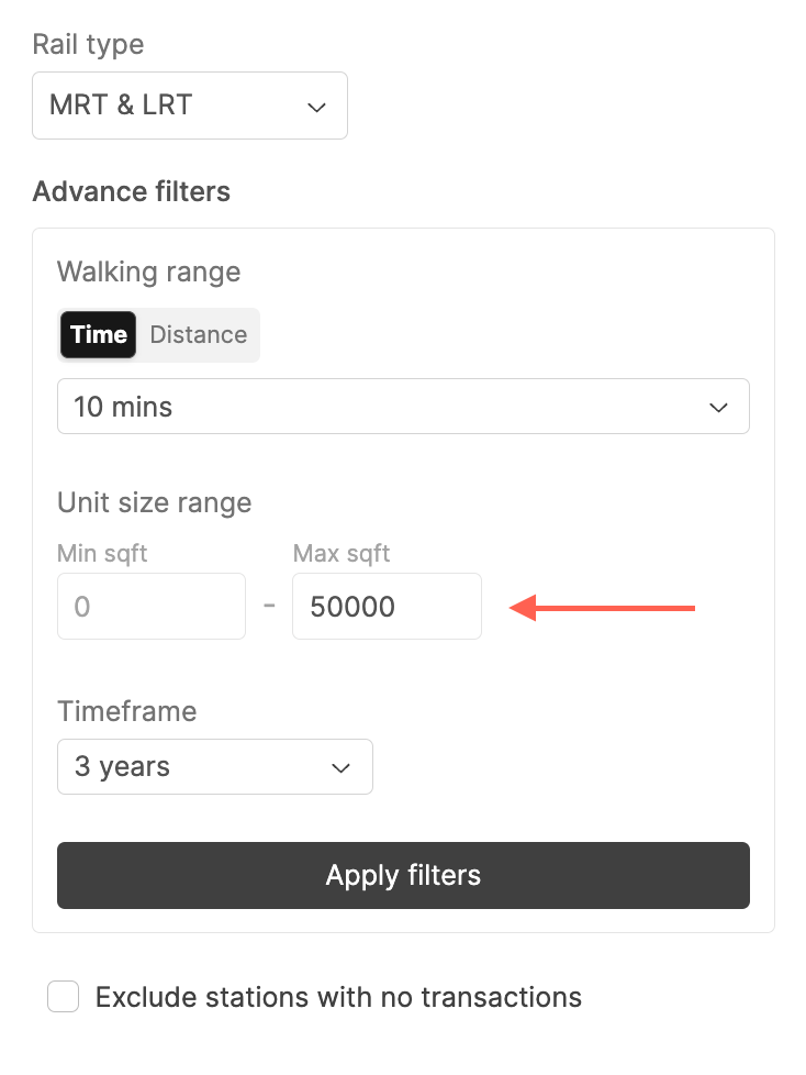 Set up filters